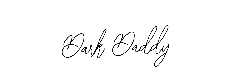 Use a signature maker to create a handwritten signature online. With this signature software, you can design (Bearetta-2O07w) your own signature for name Dark Daddy. Dark Daddy signature style 12 images and pictures png