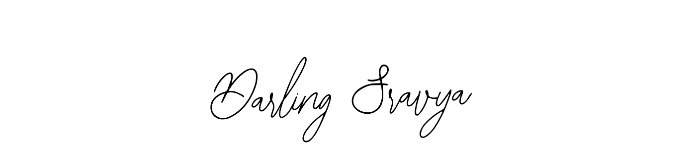 How to make Darling Sravya signature? Bearetta-2O07w is a professional autograph style. Create handwritten signature for Darling Sravya name. Darling Sravya signature style 12 images and pictures png