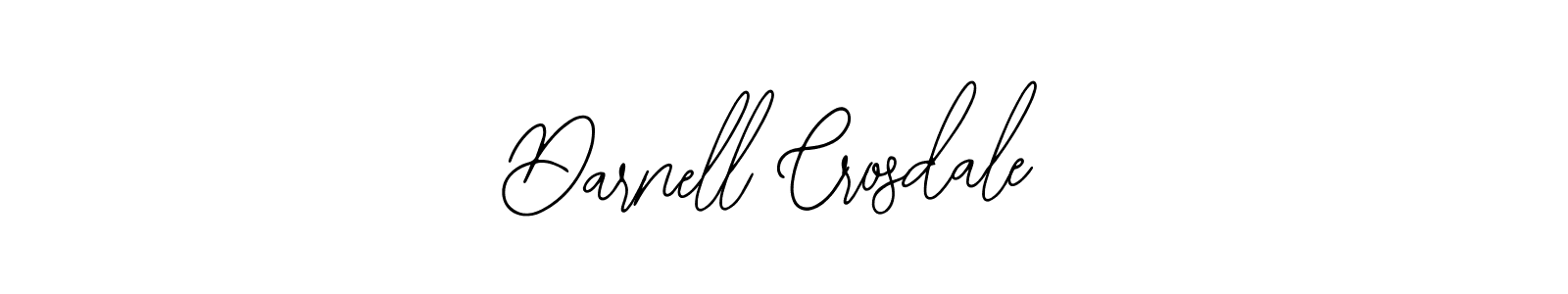 Make a beautiful signature design for name Darnell Crosdale. With this signature (Bearetta-2O07w) style, you can create a handwritten signature for free. Darnell Crosdale signature style 12 images and pictures png
