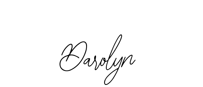 How to make Darolyn signature? Bearetta-2O07w is a professional autograph style. Create handwritten signature for Darolyn name. Darolyn signature style 12 images and pictures png