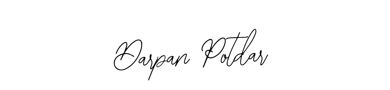 Darpan Potdar stylish signature style. Best Handwritten Sign (Bearetta-2O07w) for my name. Handwritten Signature Collection Ideas for my name Darpan Potdar. Darpan Potdar signature style 12 images and pictures png