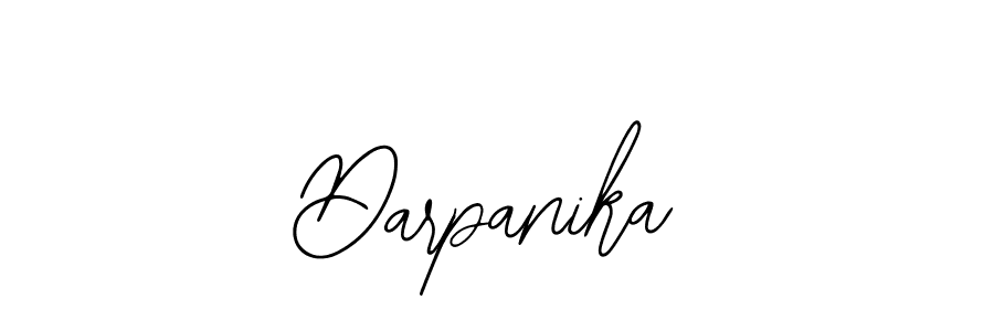 How to make Darpanika signature? Bearetta-2O07w is a professional autograph style. Create handwritten signature for Darpanika name. Darpanika signature style 12 images and pictures png