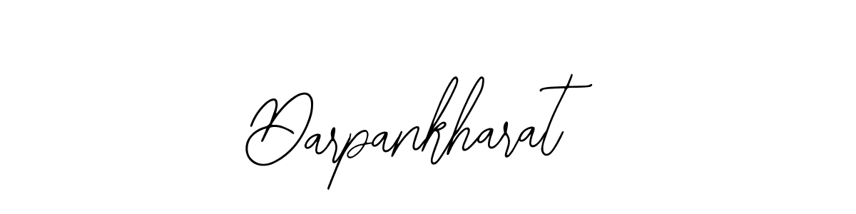 You should practise on your own different ways (Bearetta-2O07w) to write your name (Darpankharat) in signature. don't let someone else do it for you. Darpankharat signature style 12 images and pictures png