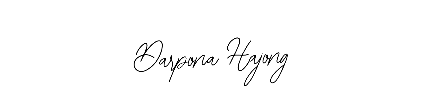 You should practise on your own different ways (Bearetta-2O07w) to write your name (Darpona Hajong) in signature. don't let someone else do it for you. Darpona Hajong signature style 12 images and pictures png
