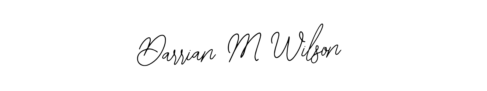 Make a short Darrian M Wilson signature style. Manage your documents anywhere anytime using Bearetta-2O07w. Create and add eSignatures, submit forms, share and send files easily. Darrian M Wilson signature style 12 images and pictures png