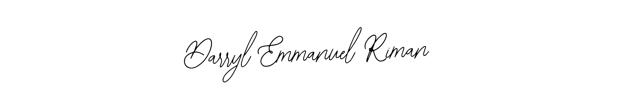 Also we have Darryl Emmanuel Riman name is the best signature style. Create professional handwritten signature collection using Bearetta-2O07w autograph style. Darryl Emmanuel Riman signature style 12 images and pictures png