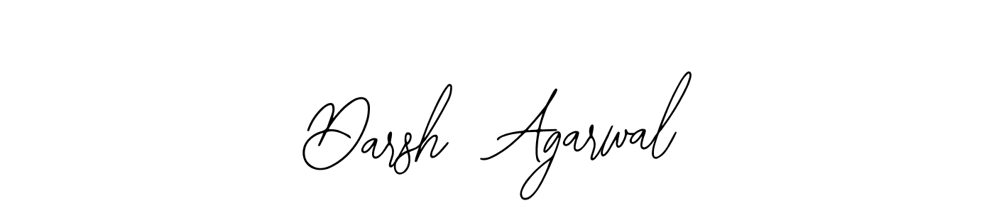 Make a beautiful signature design for name Darsh  Agarwal. With this signature (Bearetta-2O07w) style, you can create a handwritten signature for free. Darsh  Agarwal signature style 12 images and pictures png
