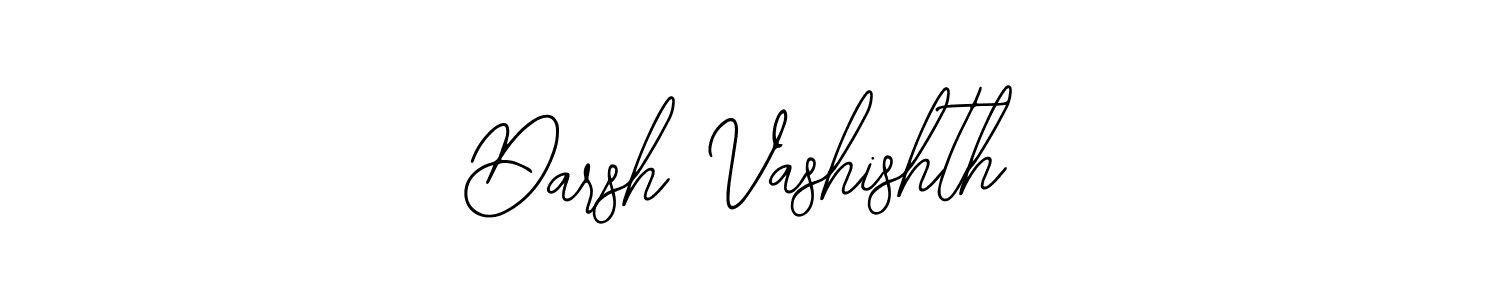 Use a signature maker to create a handwritten signature online. With this signature software, you can design (Bearetta-2O07w) your own signature for name Darsh Vashishth. Darsh Vashishth signature style 12 images and pictures png