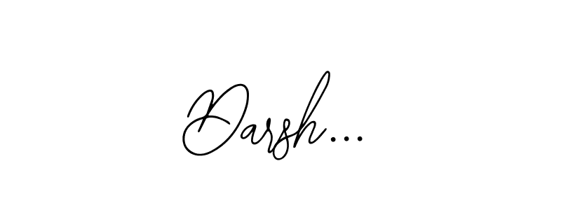 It looks lik you need a new signature style for name Darsh.... Design unique handwritten (Bearetta-2O07w) signature with our free signature maker in just a few clicks. Darsh... signature style 12 images and pictures png