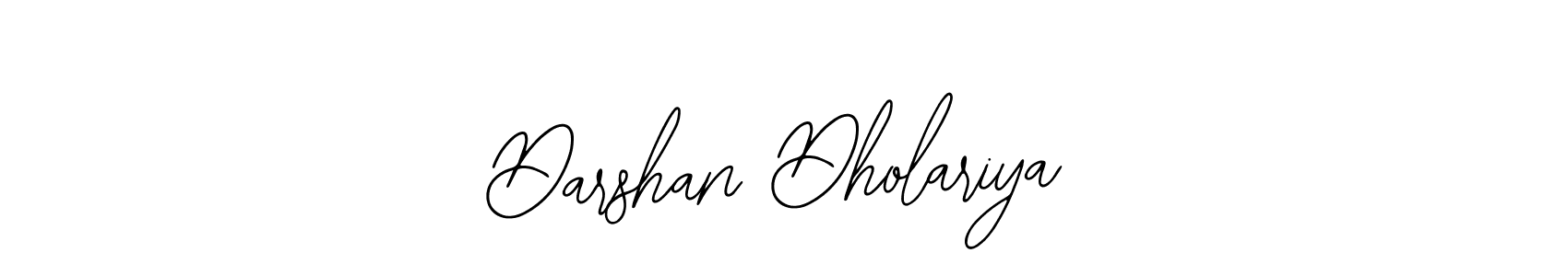 Darshan Dholariya stylish signature style. Best Handwritten Sign (Bearetta-2O07w) for my name. Handwritten Signature Collection Ideas for my name Darshan Dholariya. Darshan Dholariya signature style 12 images and pictures png