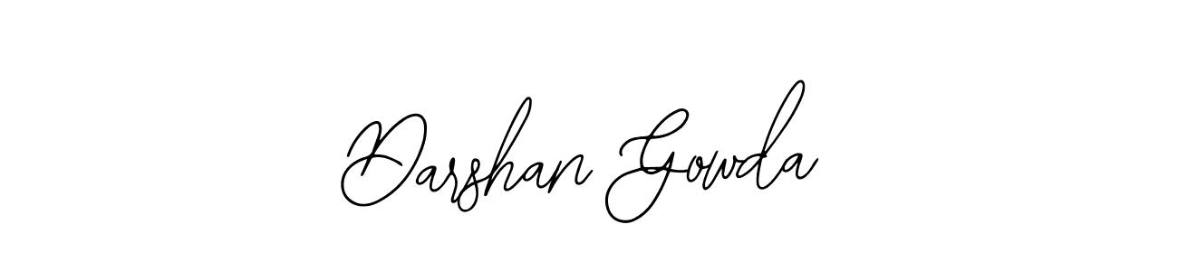 Similarly Bearetta-2O07w is the best handwritten signature design. Signature creator online .You can use it as an online autograph creator for name Darshan Gowda. Darshan Gowda signature style 12 images and pictures png