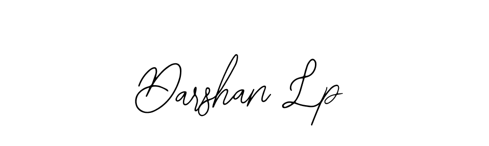 How to make Darshan Lp name signature. Use Bearetta-2O07w style for creating short signs online. This is the latest handwritten sign. Darshan Lp signature style 12 images and pictures png