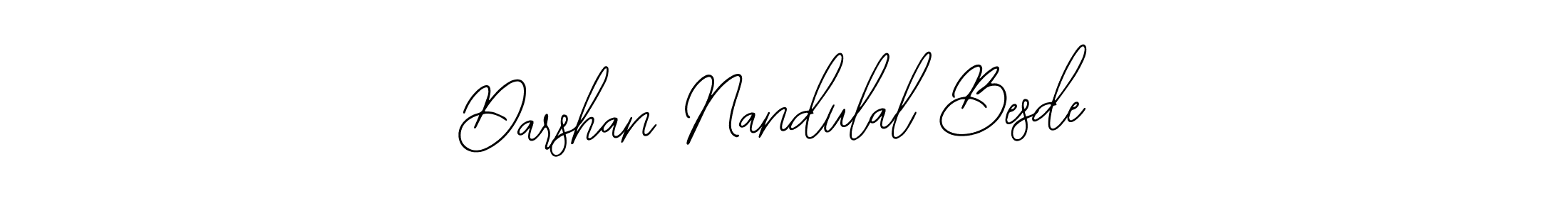 Also You can easily find your signature by using the search form. We will create Darshan Nandulal Besde name handwritten signature images for you free of cost using Bearetta-2O07w sign style. Darshan Nandulal Besde signature style 12 images and pictures png