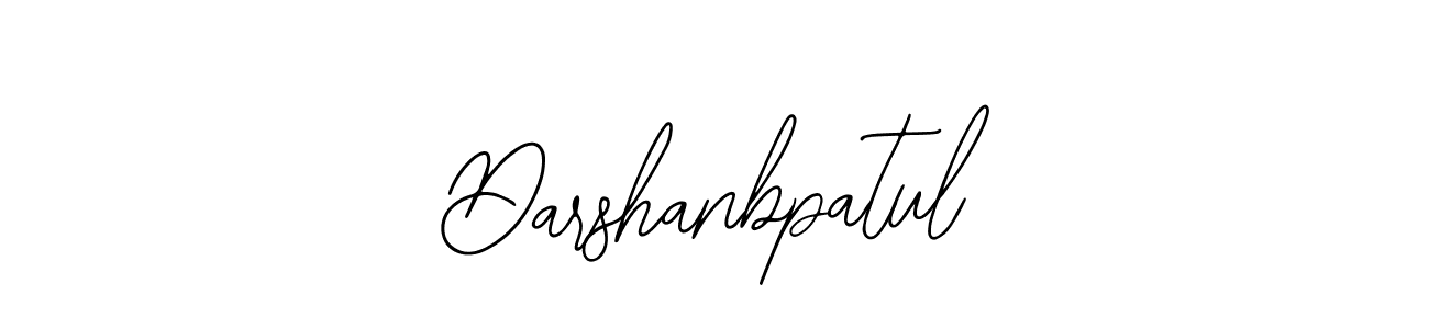 Make a beautiful signature design for name Darshanbpatul. With this signature (Bearetta-2O07w) style, you can create a handwritten signature for free. Darshanbpatul signature style 12 images and pictures png