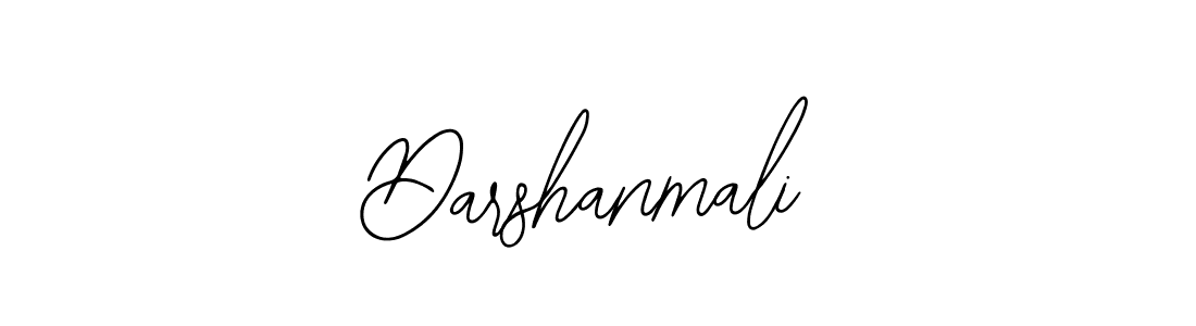 Also we have Darshanmali name is the best signature style. Create professional handwritten signature collection using Bearetta-2O07w autograph style. Darshanmali signature style 12 images and pictures png