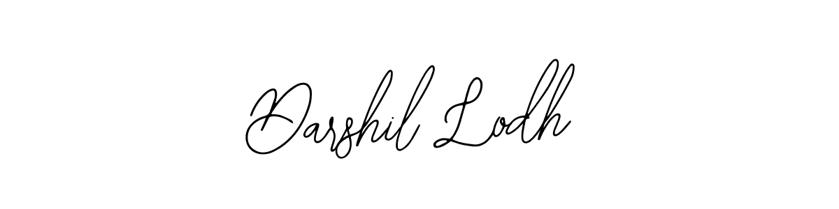 Create a beautiful signature design for name Darshil Lodh. With this signature (Bearetta-2O07w) fonts, you can make a handwritten signature for free. Darshil Lodh signature style 12 images and pictures png