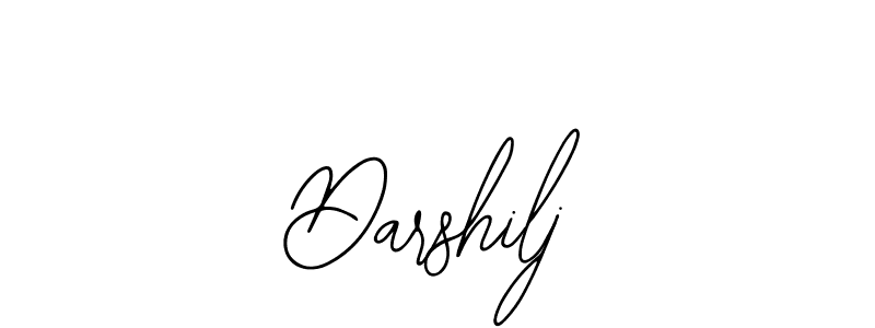 Also we have Darshilj name is the best signature style. Create professional handwritten signature collection using Bearetta-2O07w autograph style. Darshilj signature style 12 images and pictures png