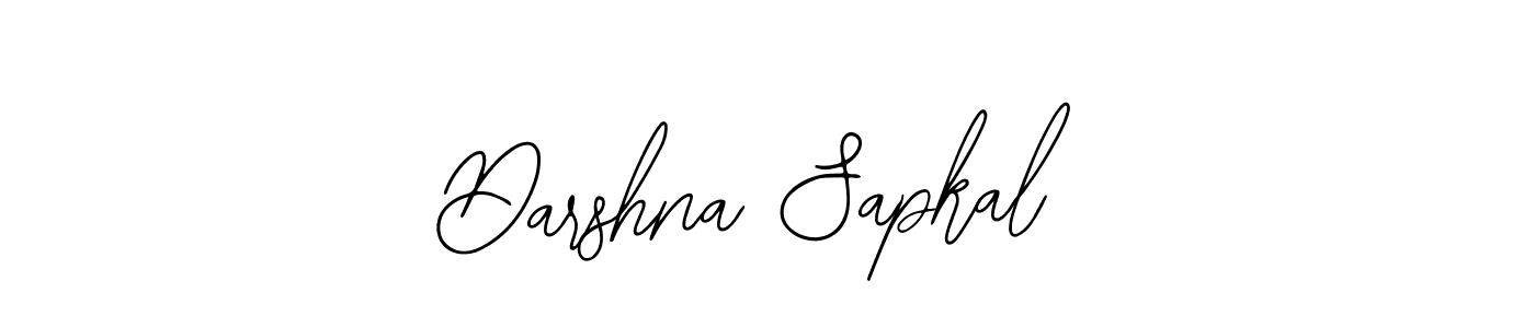 You should practise on your own different ways (Bearetta-2O07w) to write your name (Darshna Sapkal) in signature. don't let someone else do it for you. Darshna Sapkal signature style 12 images and pictures png