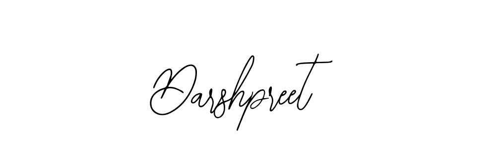 The best way (Bearetta-2O07w) to make a short signature is to pick only two or three words in your name. The name Darshpreet include a total of six letters. For converting this name. Darshpreet signature style 12 images and pictures png