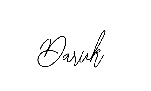 Use a signature maker to create a handwritten signature online. With this signature software, you can design (Bearetta-2O07w) your own signature for name Daruk. Daruk signature style 12 images and pictures png