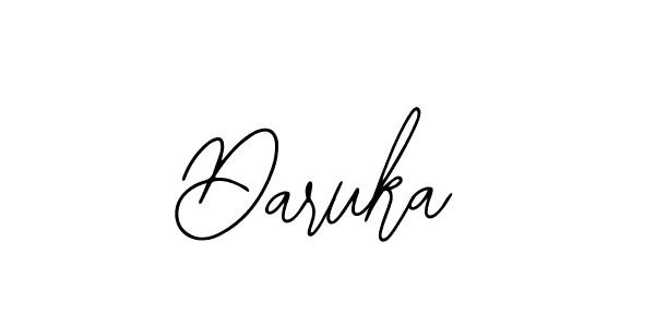 Daruka stylish signature style. Best Handwritten Sign (Bearetta-2O07w) for my name. Handwritten Signature Collection Ideas for my name Daruka. Daruka signature style 12 images and pictures png