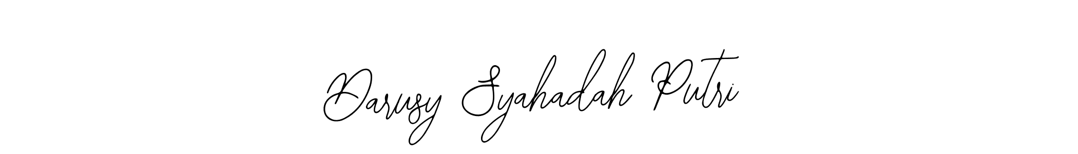 Once you've used our free online signature maker to create your best signature Bearetta-2O07w style, it's time to enjoy all of the benefits that Darusy Syahadah Putri name signing documents. Darusy Syahadah Putri signature style 12 images and pictures png