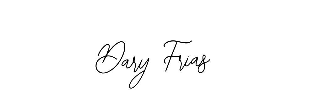 You should practise on your own different ways (Bearetta-2O07w) to write your name (Dary Frias) in signature. don't let someone else do it for you. Dary Frias signature style 12 images and pictures png