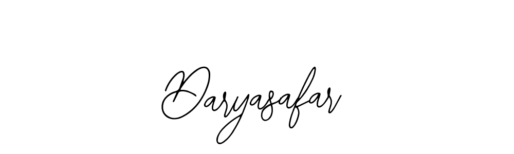 Daryasafar stylish signature style. Best Handwritten Sign (Bearetta-2O07w) for my name. Handwritten Signature Collection Ideas for my name Daryasafar. Daryasafar signature style 12 images and pictures png