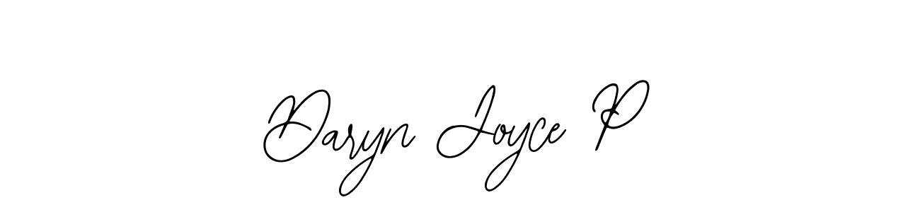 Use a signature maker to create a handwritten signature online. With this signature software, you can design (Bearetta-2O07w) your own signature for name Daryn Joyce P. Daryn Joyce P signature style 12 images and pictures png