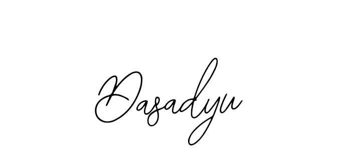 How to make Dasadyu signature? Bearetta-2O07w is a professional autograph style. Create handwritten signature for Dasadyu name. Dasadyu signature style 12 images and pictures png