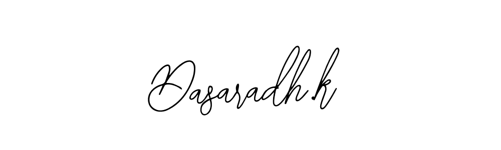 It looks lik you need a new signature style for name Dasaradh.k. Design unique handwritten (Bearetta-2O07w) signature with our free signature maker in just a few clicks. Dasaradh.k signature style 12 images and pictures png