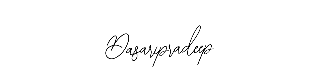 How to make Dasaripradeep signature? Bearetta-2O07w is a professional autograph style. Create handwritten signature for Dasaripradeep name. Dasaripradeep signature style 12 images and pictures png