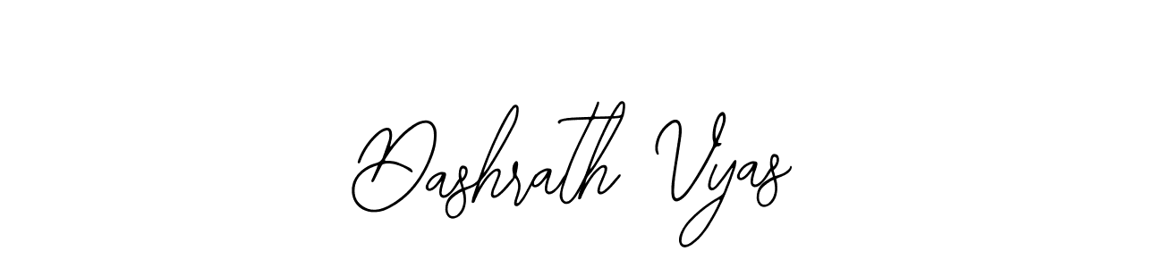 How to make Dashrath Vyas name signature. Use Bearetta-2O07w style for creating short signs online. This is the latest handwritten sign. Dashrath Vyas signature style 12 images and pictures png