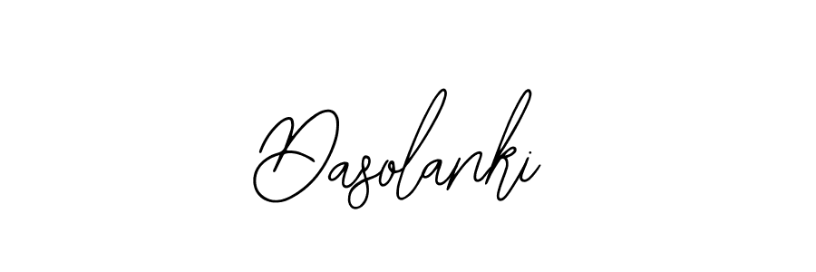 Create a beautiful signature design for name Dasolanki. With this signature (Bearetta-2O07w) fonts, you can make a handwritten signature for free. Dasolanki signature style 12 images and pictures png