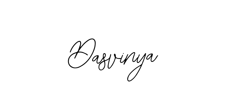 Design your own signature with our free online signature maker. With this signature software, you can create a handwritten (Bearetta-2O07w) signature for name Dasvinya. Dasvinya signature style 12 images and pictures png