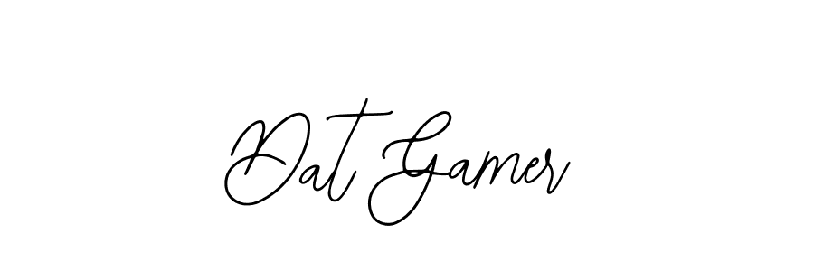 The best way (Bearetta-2O07w) to make a short signature is to pick only two or three words in your name. The name Dat Gamer include a total of six letters. For converting this name. Dat Gamer signature style 12 images and pictures png