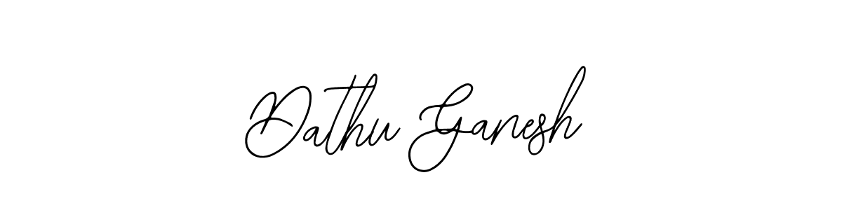 You should practise on your own different ways (Bearetta-2O07w) to write your name (Dathu Ganesh) in signature. don't let someone else do it for you. Dathu Ganesh signature style 12 images and pictures png