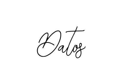 Bearetta-2O07w is a professional signature style that is perfect for those who want to add a touch of class to their signature. It is also a great choice for those who want to make their signature more unique. Get Datos name to fancy signature for free. Datos signature style 12 images and pictures png