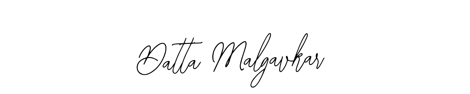 Similarly Bearetta-2O07w is the best handwritten signature design. Signature creator online .You can use it as an online autograph creator for name Datta Malgavkar. Datta Malgavkar signature style 12 images and pictures png