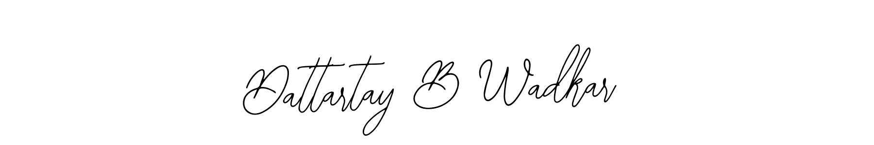 Create a beautiful signature design for name Dattartay B Wadkar. With this signature (Bearetta-2O07w) fonts, you can make a handwritten signature for free. Dattartay B Wadkar signature style 12 images and pictures png