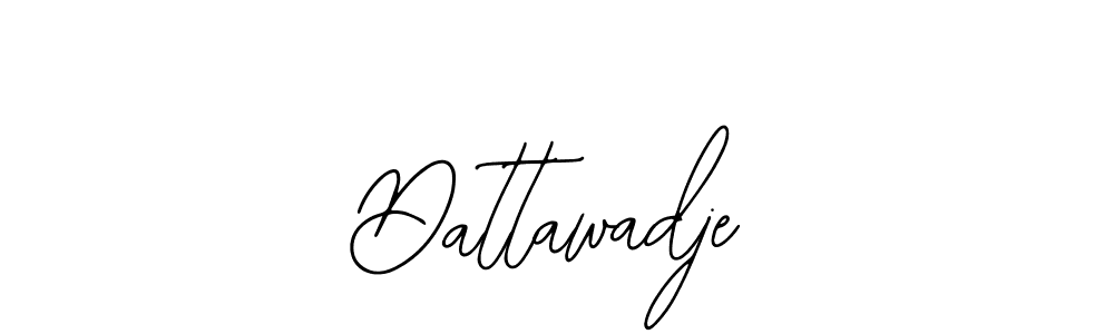 You should practise on your own different ways (Bearetta-2O07w) to write your name (Dattawadje) in signature. don't let someone else do it for you. Dattawadje signature style 12 images and pictures png