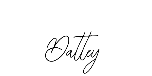 How to make Dattey name signature. Use Bearetta-2O07w style for creating short signs online. This is the latest handwritten sign. Dattey signature style 12 images and pictures png