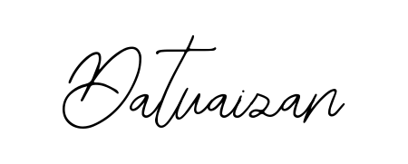 The Bearetta-2O07w typeface gives name Datuaizan a refined look. Suitable for certificates, diplomas, and official verification. Datuaizan signature style 12 images and pictures png