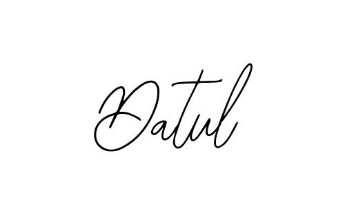 Create a beautiful signature design for name Datul. With this signature (Bearetta-2O07w) fonts, you can make a handwritten signature for free. Datul signature style 12 images and pictures png