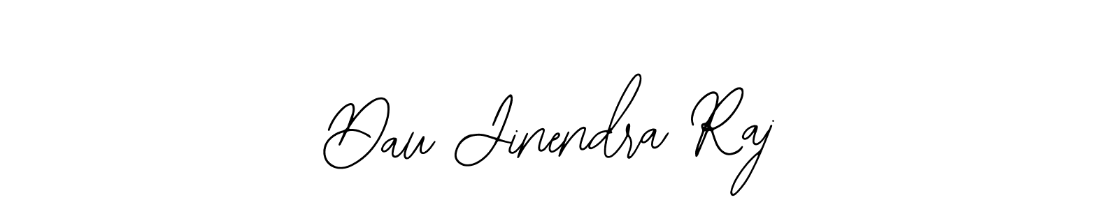 Dau Jinendra Raj stylish signature style. Best Handwritten Sign (Bearetta-2O07w) for my name. Handwritten Signature Collection Ideas for my name Dau Jinendra Raj. Dau Jinendra Raj signature style 12 images and pictures png