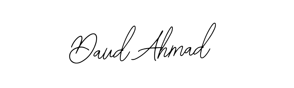 Similarly Bearetta-2O07w is the best handwritten signature design. Signature creator online .You can use it as an online autograph creator for name Daud Ahmad. Daud Ahmad signature style 12 images and pictures png