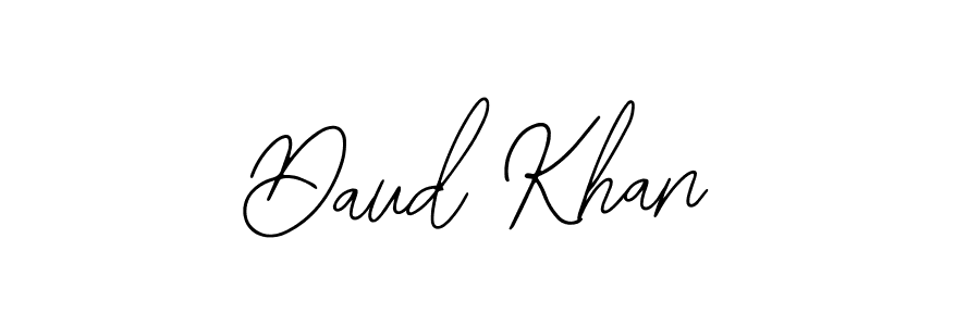 Use a signature maker to create a handwritten signature online. With this signature software, you can design (Bearetta-2O07w) your own signature for name Daud Khan. Daud Khan signature style 12 images and pictures png