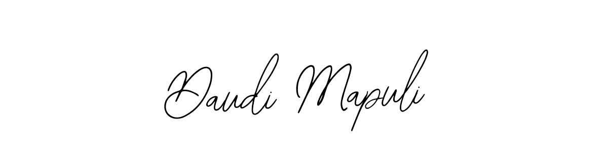 It looks lik you need a new signature style for name Daudi Mapuli. Design unique handwritten (Bearetta-2O07w) signature with our free signature maker in just a few clicks. Daudi Mapuli signature style 12 images and pictures png