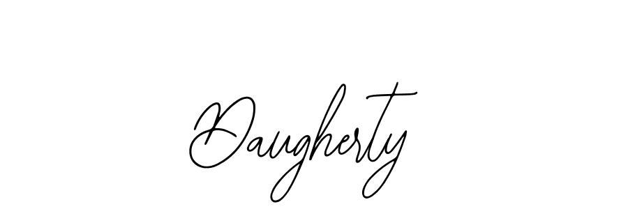 Make a beautiful signature design for name Daugherty. With this signature (Bearetta-2O07w) style, you can create a handwritten signature for free. Daugherty signature style 12 images and pictures png