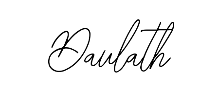 Build your personal autograph collection for name Daulath with Bearetta-2O07w design. Browse, select, and save your favorites. Daulath signature style 12 images and pictures png